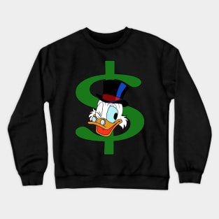 Scrooge McDuck - Dollar Sign Crewneck Sweatshirt